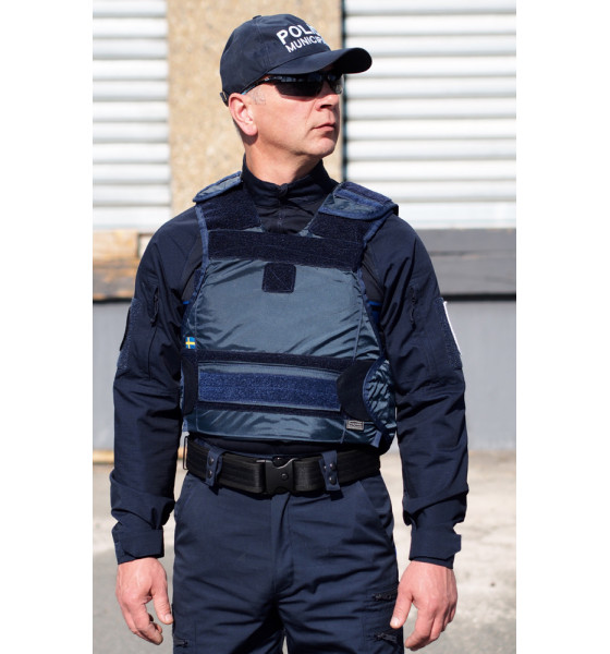 GILET PARE BALLES FULL TACTICAL HOMME IIIA POLICE MUNICIPALE