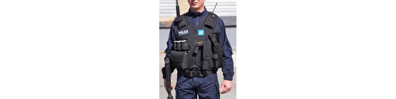 Gilet tactique militaire porte plaque gendarmerie - NaturaSécu™️